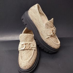 -GUESS  GWKEATEE  Lug Sole Loafer Women , SIZE 7M